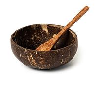 Organic Coconut Bowls Spoon Set | by New Living | Eco Friendly Product | Handmade | Biodegradable & Plastic Free
