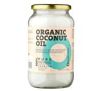 Organic Coconut Oil CocoNativo - 1000mL (1Liter) - Extra Virgin Coconut Oil, Premium, Native, Cold Pressed, Raw Food Quality, Pure (1000ml) - for Cooking, Frying and Baking, for Hair and Skin