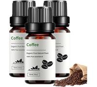Organic Coffee Essential Oil, Coffee Oil Against Wrinkles, Natural Essential Oil for Skincare, Rejuvenating and Firming Oils, Body Oil to Renew Skin Cells for A Natural Glow, for All Skin Types(3)