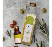 Organic Cold Pressed Olive Oil, 250 ml + Lemongrass Essential 15 ml Balance Scalp Care & Hydration Blend Solution Kit | Natural Ingredient | Organic Hair Care Treatment Combo Pack