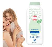 Organic Cornstarch Skin Care - 100g Plant Blend Body Powder | Naturally Derived Moisture Absorbing Formula | Cooling Soothing BodDy Use for Kids | Gentle PlantT Extract Based Comfort Support |