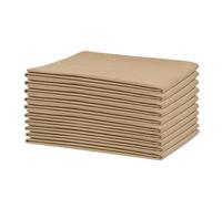 Organic Cotton Beige Flour Sack Towels - 10 Pack, 27"x27", Highly Absorbent Beige Tea Towels - Kitchen Cloth for Baking, Bread Making, and Cooking - Absorbent and Lint-Free (10 Pack)