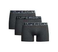 Organic cotton boxer boxer Superdry (x3) Noir S