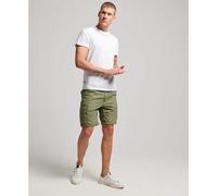 Organic cotton cargo shorts Superdry Heavy Green 28