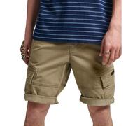 Organic cotton cargo shorts Superdry Vintage Core Beige 30