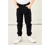 Name It Bamgo Regular Fitted Twill Pants Black 11 Years Boy