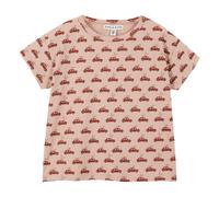 Organic Cotton Cars T-shirt Mauve 3 months