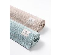 Organic Cotton Chambray Yoga Mat, Mellow Taupe
