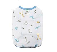 Organic Cotton Dog Clothes - Babywear-Grade Shirt for Sensitive Skin | Made in Korea (X-Large, Animals)