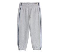 Mini Rodini Baby Girls Plain Piping Joggers in Grey - Grey - 92-98 cm (1.5-3 Yrs)