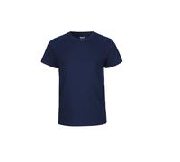 Organic cotton fairtrade baby T-shirt Neutral Bleu 1/2 ans