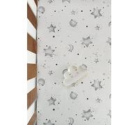 Organic Cotton Fitted Sheets for Snuzpod Cribs, Animal Safari Print, Multiple Sizes (SnuzBaskit, 5)