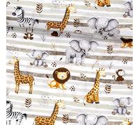 Organic Cotton Fitted Sheets for Snuzpod Cribs, Animal Safari Print, Multiple Sizes (Snuzpod Studio, 4)