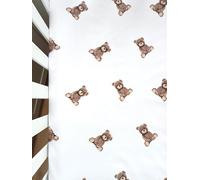 Organic Cotton Fitted Sheets for Snuzpod Cribs, Animal Safari Print, Multiple Sizes (Snuzpod3, 3)