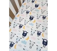 Organic Cotton Fitted Sheets for Snuzpod Cribs, Animal Safari Print, Multiple Sizes (Snuzpod5, 1)