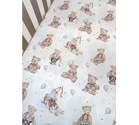Organic Cotton Fitted Sheets for Snuzpod Cribs, Animal Safari Print, Multiple Sizes (Snuzpod5, 4)