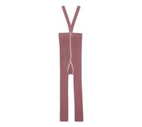 Organic Cotton Footless Suspender Tights Dusty Pink 2/3 years