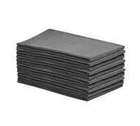 Organic Cotton Gray Tea Towels - 10 Pack, 27"x27", 100% Cotton Gray Flour Sack Towels for Kitchen and Baking Use - Durable, Absorbent and Customizable Gray Dish Towels (10 Pack Gray)