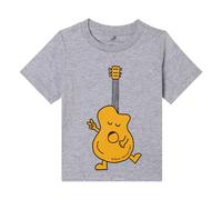 Organic Cotton Guitar T-shirt Grey 9 months