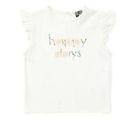 Organic Cotton Happy Days Baby T-shirt Ecru 6 months