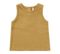Organic Cotton Muslin Tank Top Ochre 0/3 months