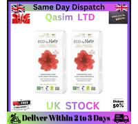 Organic Cotton Panty Liners 64 Count - Eco-Friendly Daily Freshness for Women