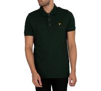 Lyle & Scott SS Polo Shirts Plain Polo Shirt W486 Dark Green, L