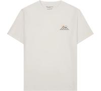 Organic Cotton Printed T-Shirt KnowledgeCotton Apparel Blanc L