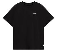 Organic Cotton Printed T-Shirt with Back Design KnowledgeCotton Apparel Noir XL