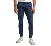 Organic cotton skinny jeans Superdry Bleu 30x32