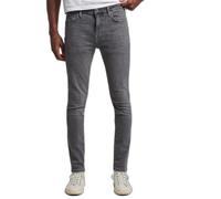Organic cotton skinny jeans Superdry Gris 30x32