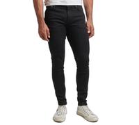 Organic cotton skinny jeans Superdry Noir 31x32