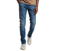 Organic cotton slim jeans Superdry Bleu 33x34