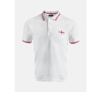 Organic Cotton St. George's Cross Short Sleeve Polo Shirt Masson & Green Multi M