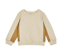 Organic cotton sweatshirt Bi-color Ecru 3 years