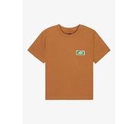 Organic cotton T-shirt for women Quiksilver Standard Marron L