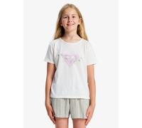 Roxy Lilyregular Night - Girls 4-16 White Short Sleeve T-Shirt