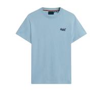 Superdry Essential Logo Embroidered Short Sleeve T-shirt Blue M Men