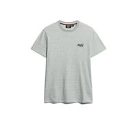 Superdry Essential Logo Embroidered Short Sleeve T-shirt Grey L Men