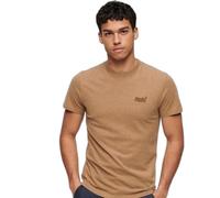 Superdry Vintage Logo Embroidered Short Sleeve T-shirt Brown L Men