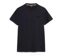 Organic cotton T-shirt Superdry Essential Logo Noir S
