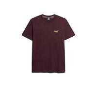 Superdry Essential Logo Embroidered Short Sleeve T-shirt Red 2XL Men