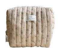 Organic Cotton Toilet Bag Beige one size