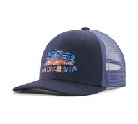 Organic cotton Trucker cap Blue one size