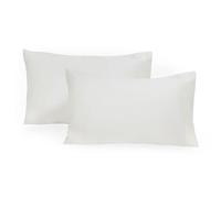 Organic Cotton White King Pillowcases