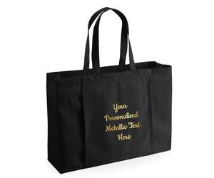 Organic Cotton Yoga Bag, Personalised with your Text - 57cm Handles - Pilates or Meditation Bag Choice Colours