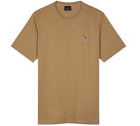 Organic Cotton Zebra Logo T-Shirt - Camel S
