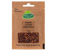 Organic Crushed Chilli Flakes 50g by Hatton Hill Organic