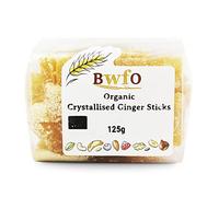 Organic Crystallised Ginger 125g (BWFO)