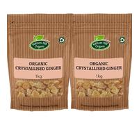 Organic Crystallised Ginger 2kg by Hatton Hill Organic | A Zesty Fusion of Sweetness and Health